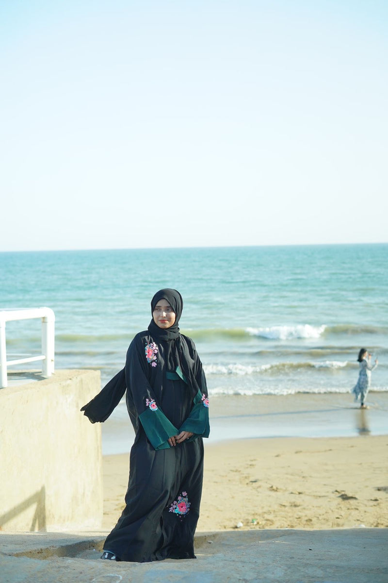 Sahara black abaya