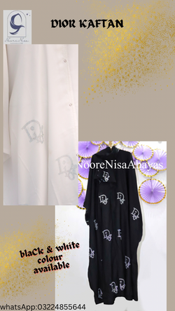 Dior - Rhinestone - Abaya